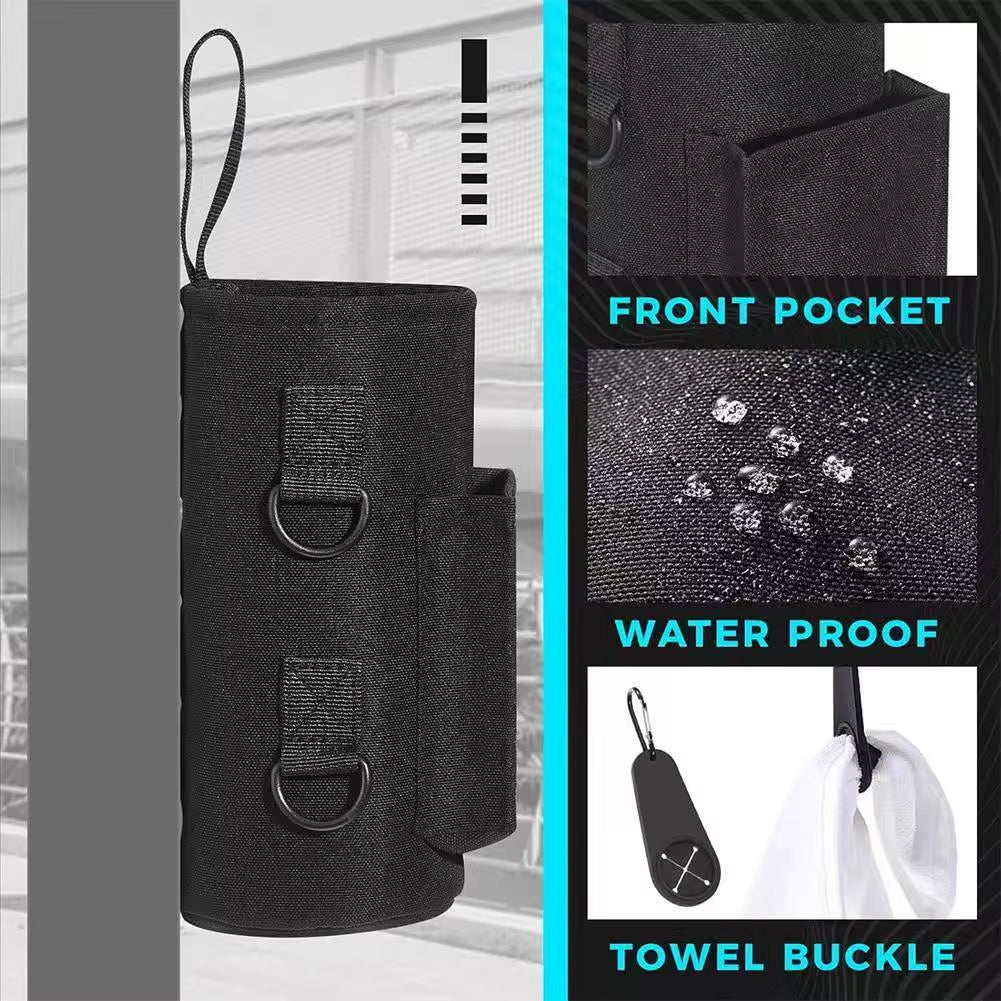 Magnetic Bottle Bag Gym Bag Sling Bag with Shoulder Strap Phone Holder Crossbody Bag Gym Accessories Organizer for Men and Women