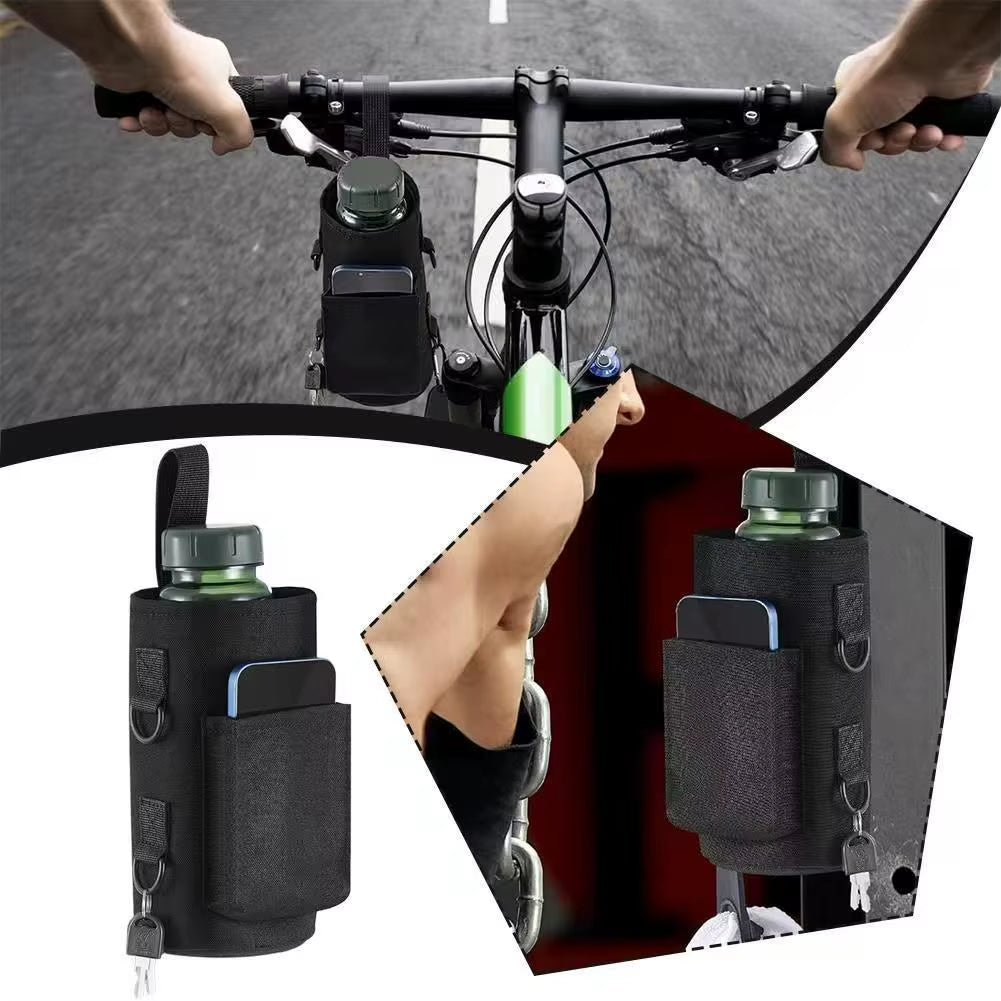 Magnetic Bottle Bag Gym Bag Sling Bag with Shoulder Strap Phone Holder Crossbody Bag Gym Accessories Organizer for Men and Women
