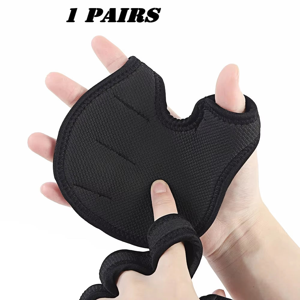 1 Pairs Sport Gloves for Men Women Workout Gloves Fitness Body Building Weightlifting Gym Hand Wrist Palm Protector Gloves